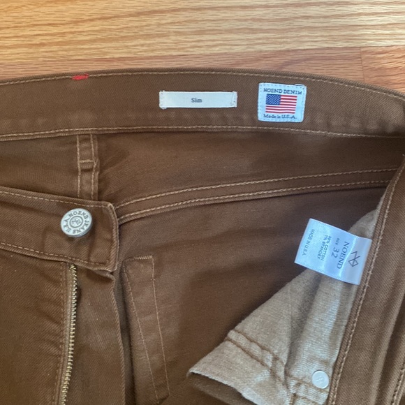 Mens Noend Denim Brown Jeans sz32 - Picture 4 of 6